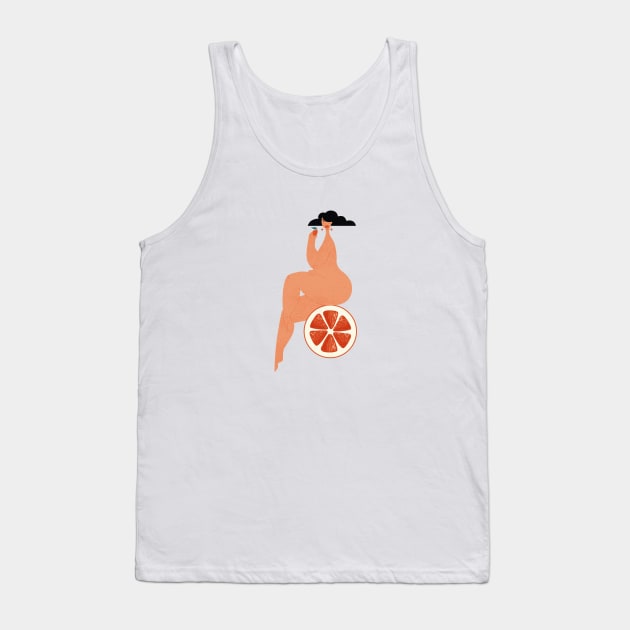 Sour Tank Top by damppstudio